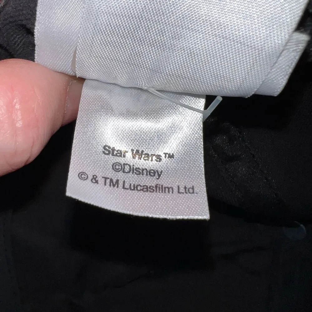 Disney Parks Star Wars Darth Vader Youth Flatbill Hat One Size Cap Black‎